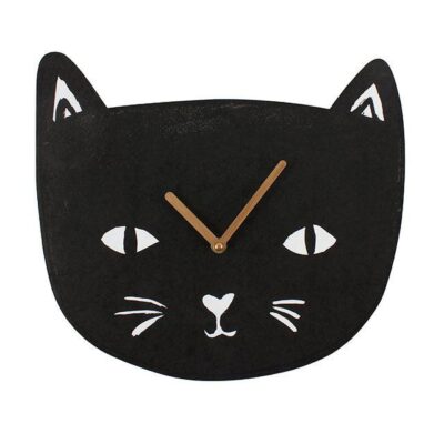 Black Cat Clock