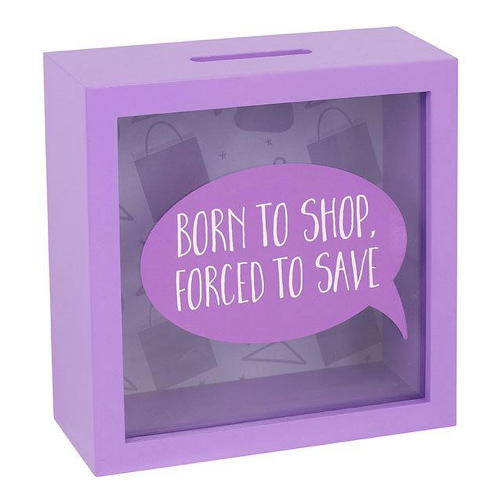 Born To Shop Money Box